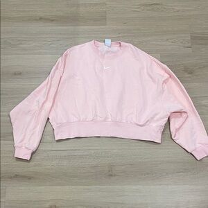 Nike Soft Pink Crewneck Top